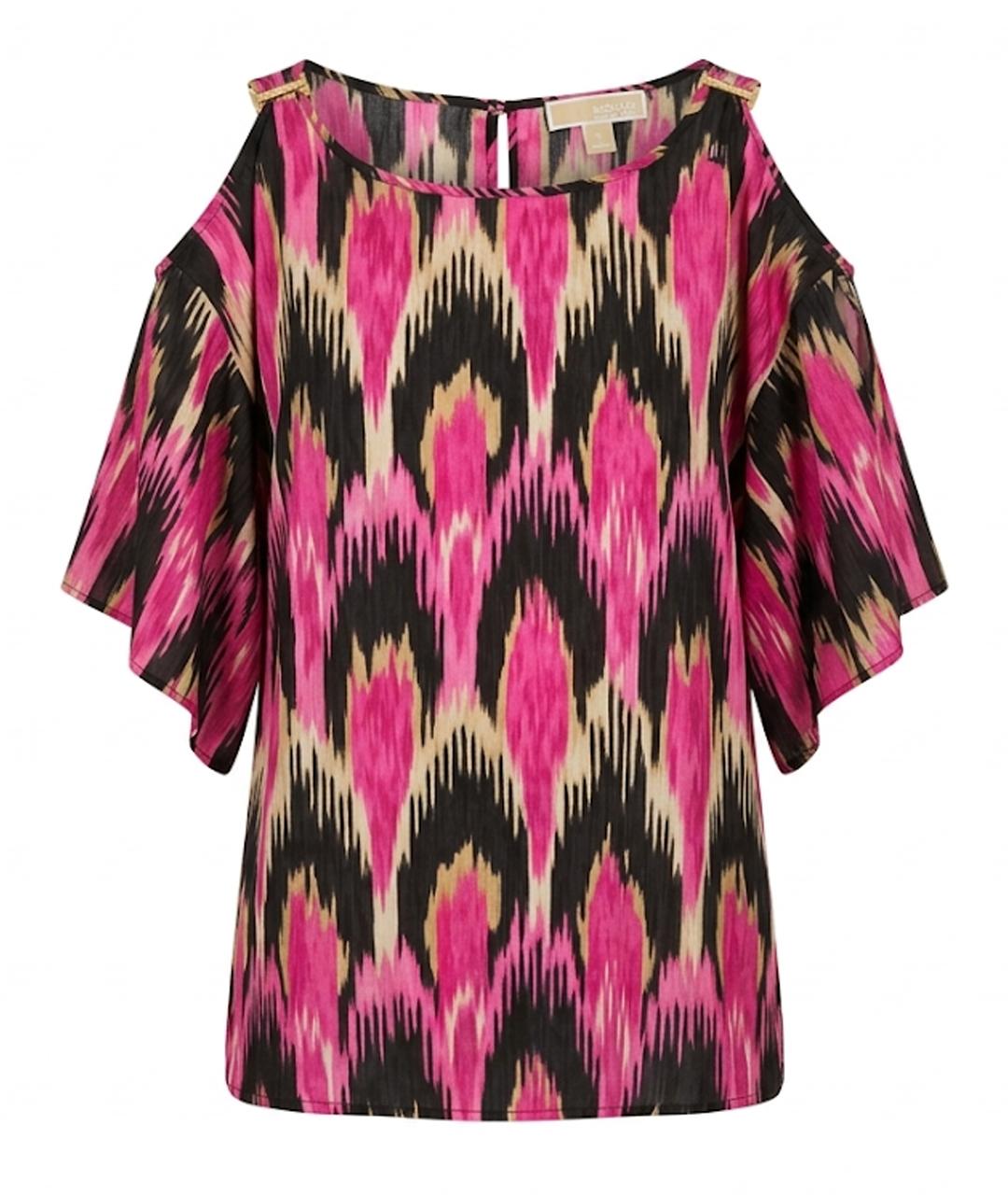 MICHAEL KORS Розовая полиэстеровая блузы, фото 1