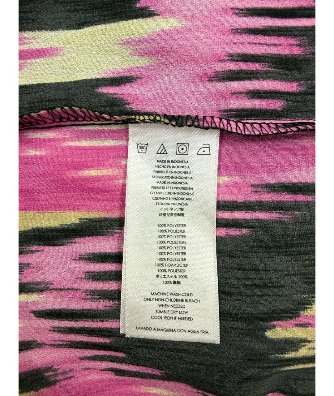 MICHAEL KORS Розовая полиэстеровая блузы, фото 4