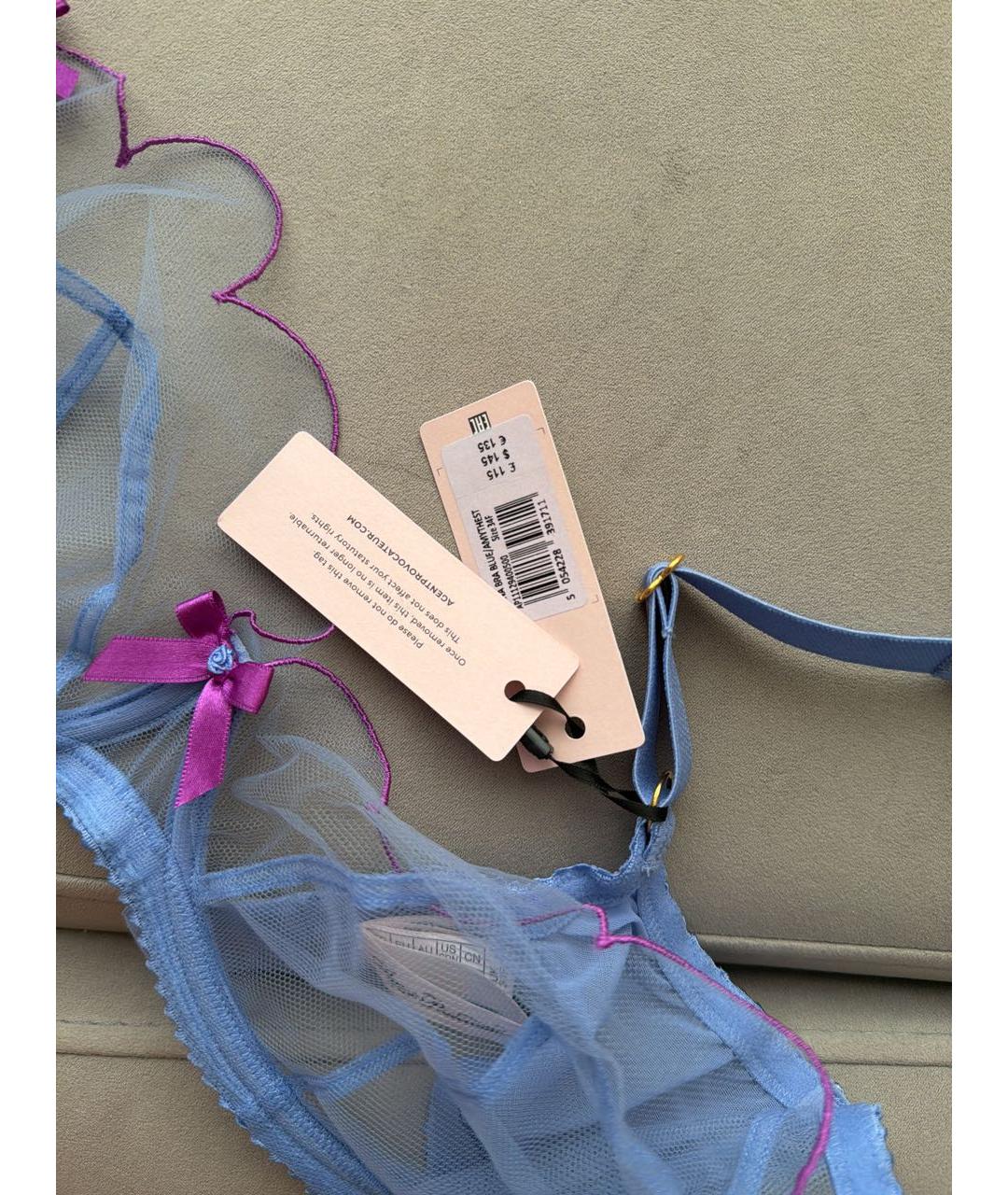 AGENT PROVOCATEUR Голубой бюстгалтеры, фото 5