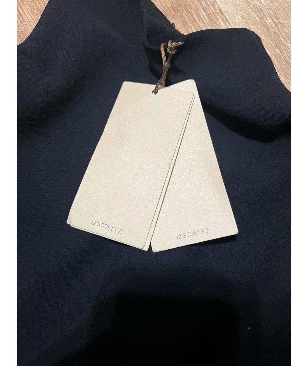 12 STOREEZ Черное полиэстеровое повседневное платье, фото 5