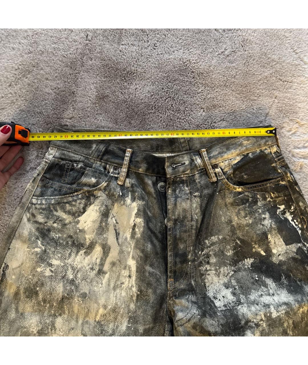 ACNE STUDIOS Серые прямые джинсы, фото 6