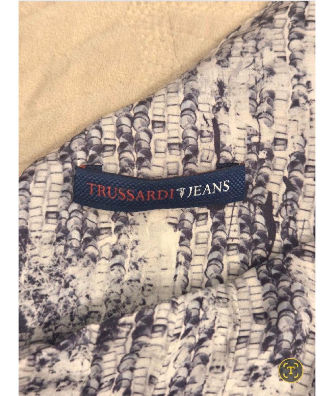 TRUSSARDI JEANS Полиэстеровая блузы, фото 3