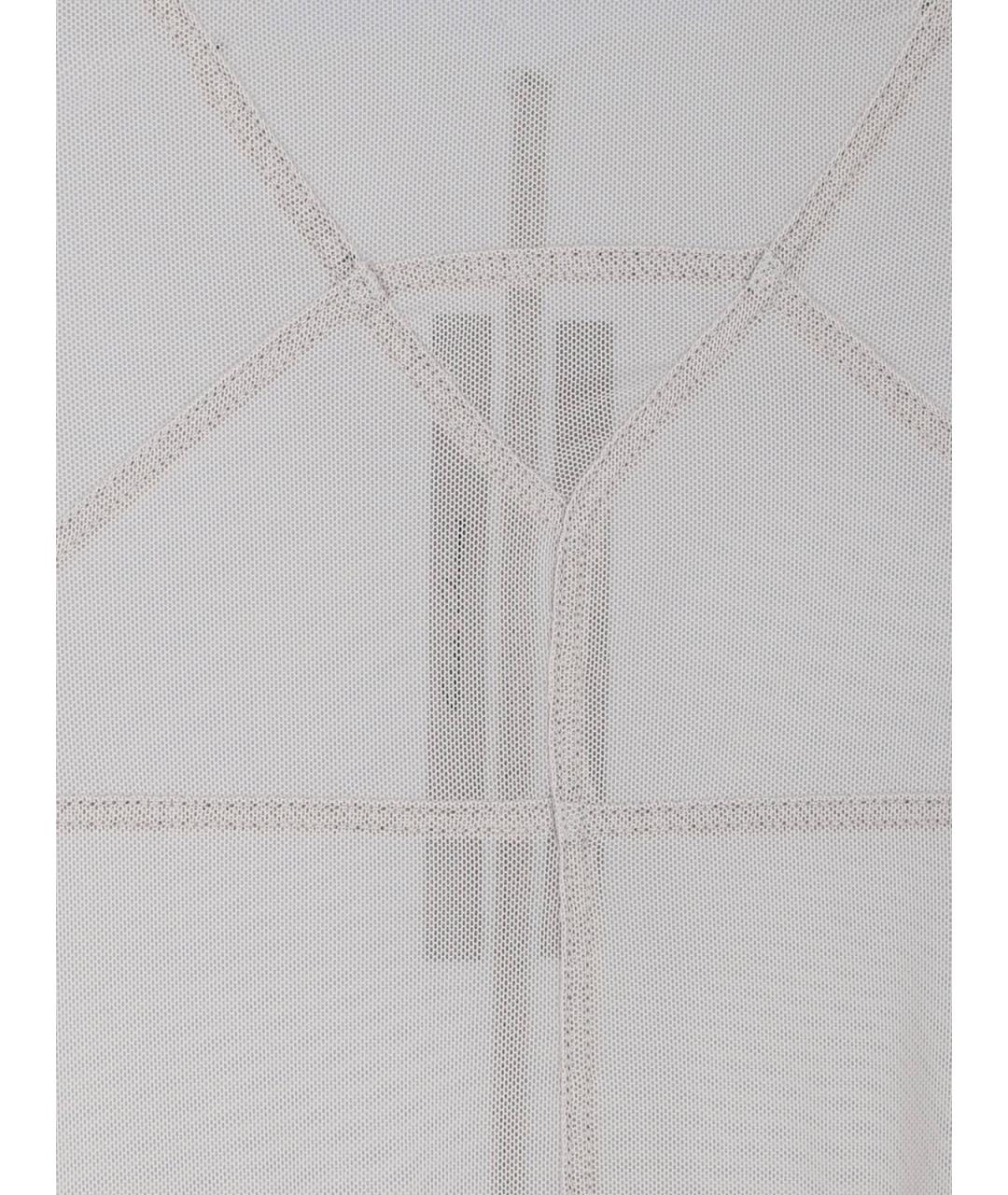 RICK OWENS Серое полиамидовое вечернее платье, фото 3