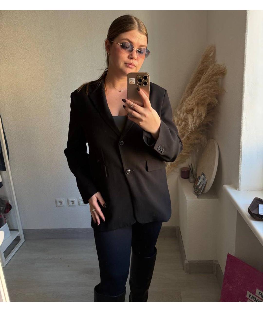 TIFFANY&CO Золотые металлические солнцезащитные очки, фото 8