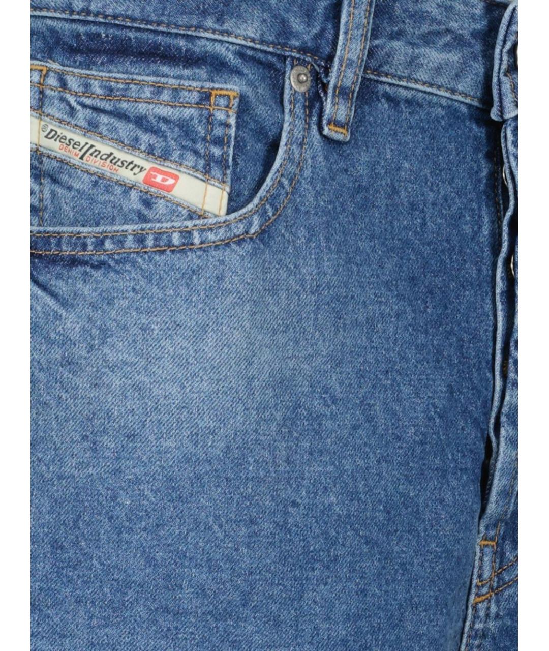 DIESEL Синие хлопковые шорты, фото 2