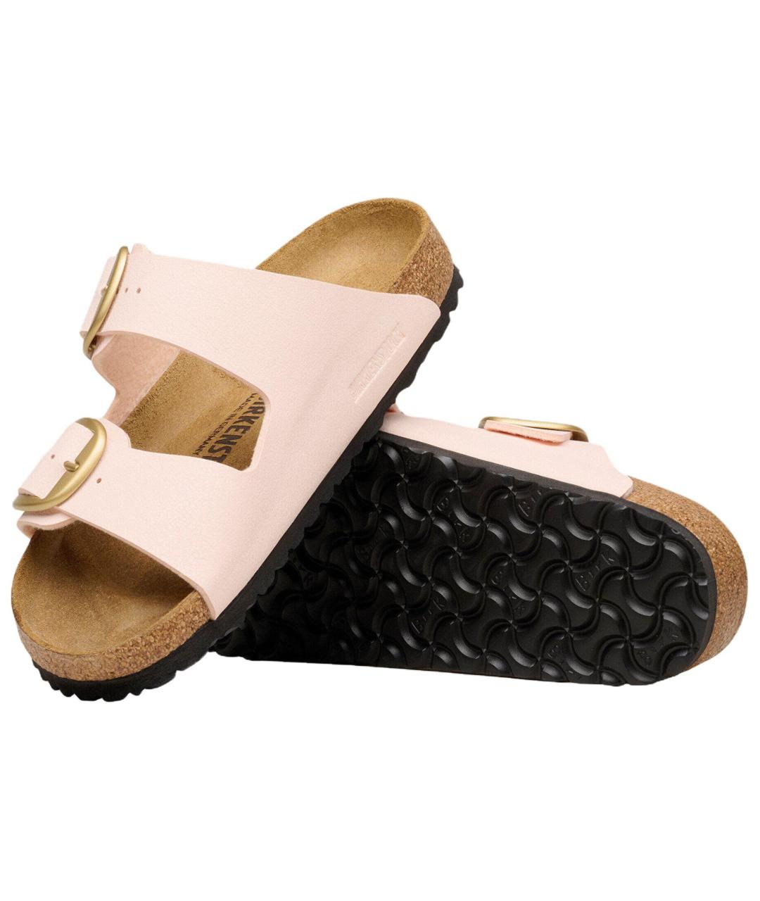 BIRKENSTOCK Розовые замшевые сандалии, фото 5