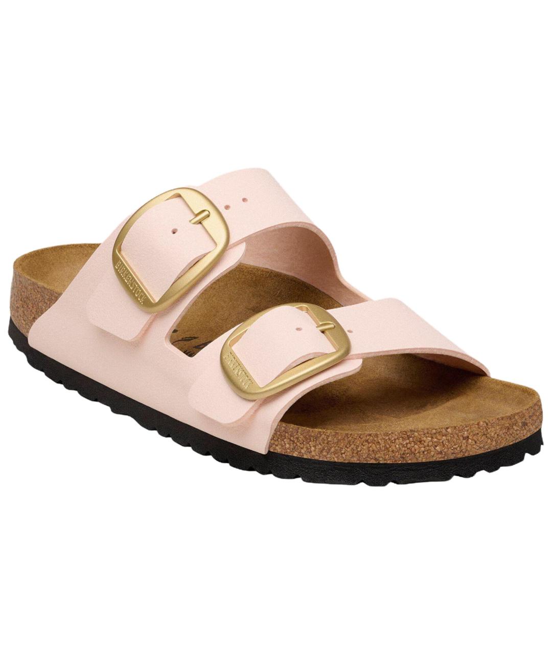 BIRKENSTOCK Розовые замшевые сандалии, фото 2