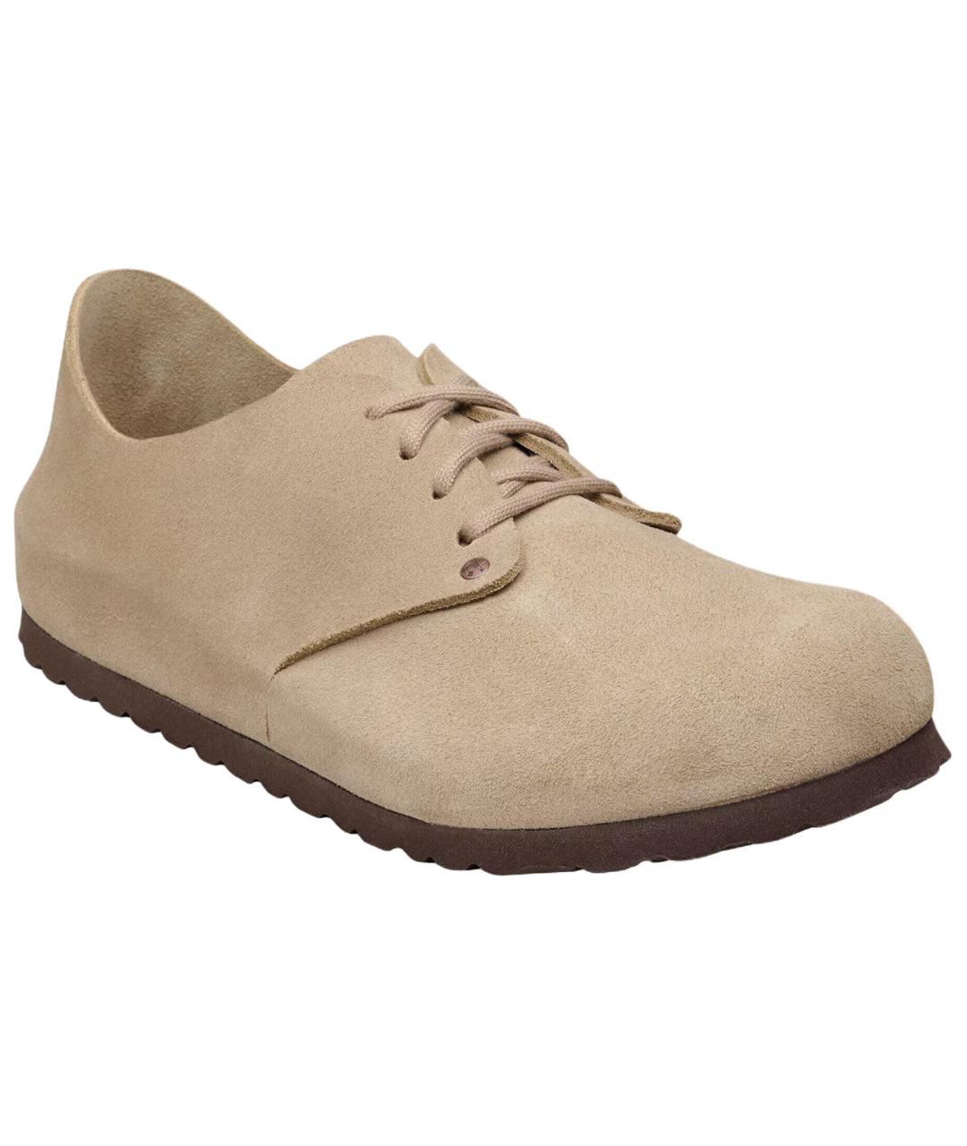 BIRKENSTOCK Коричневые замшевые туфли, фото 2