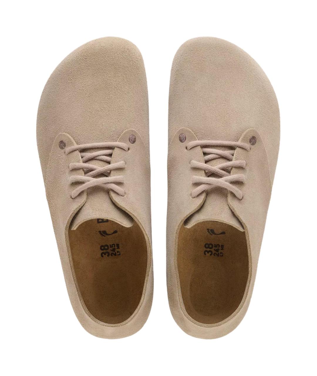 BIRKENSTOCK Коричневые замшевые туфли, фото 4