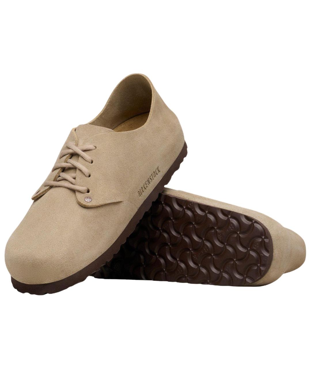 BIRKENSTOCK Коричневые замшевые туфли, фото 5