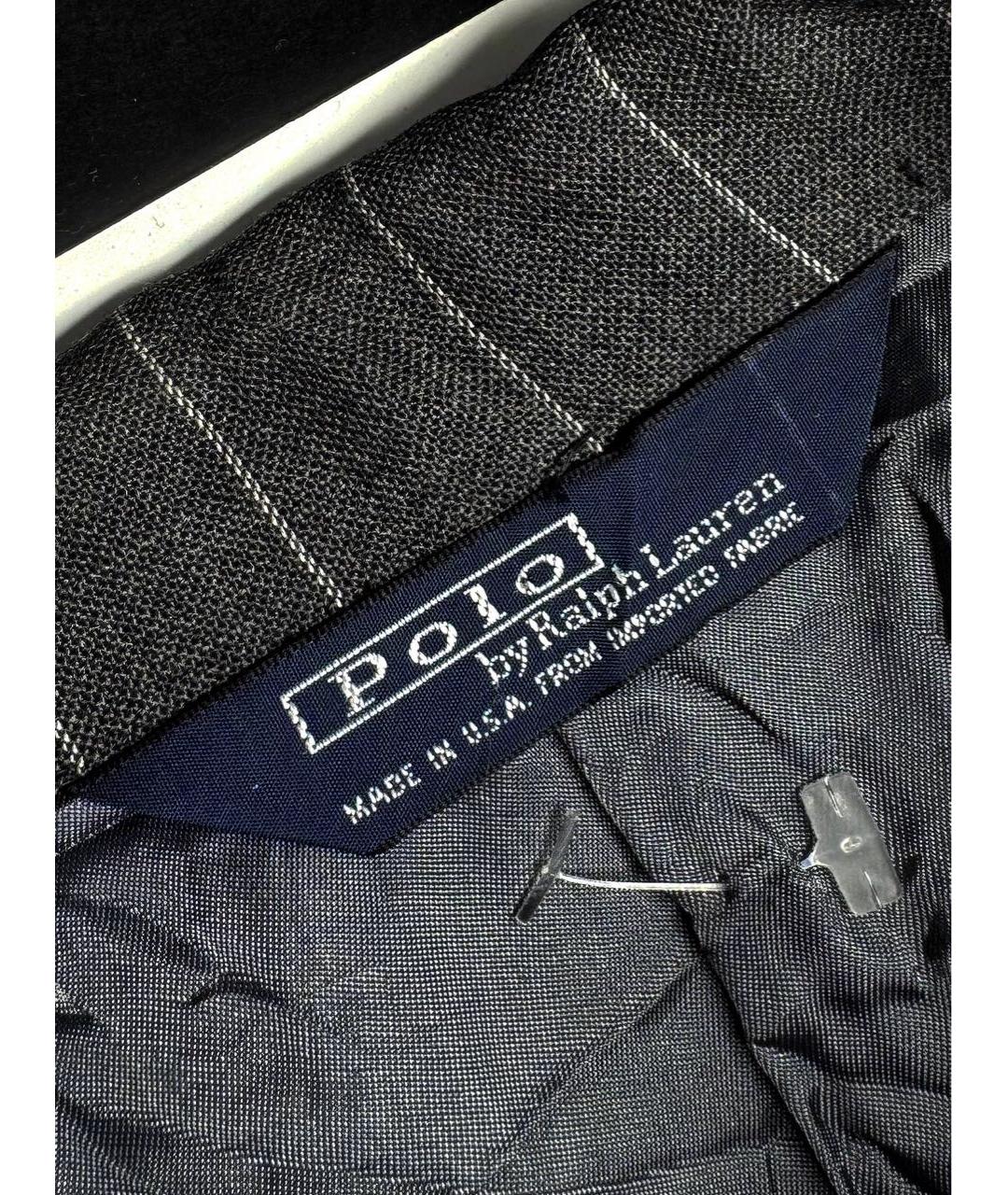 POLO RALPH LAUREN Серый жакет/пиджак, фото 3