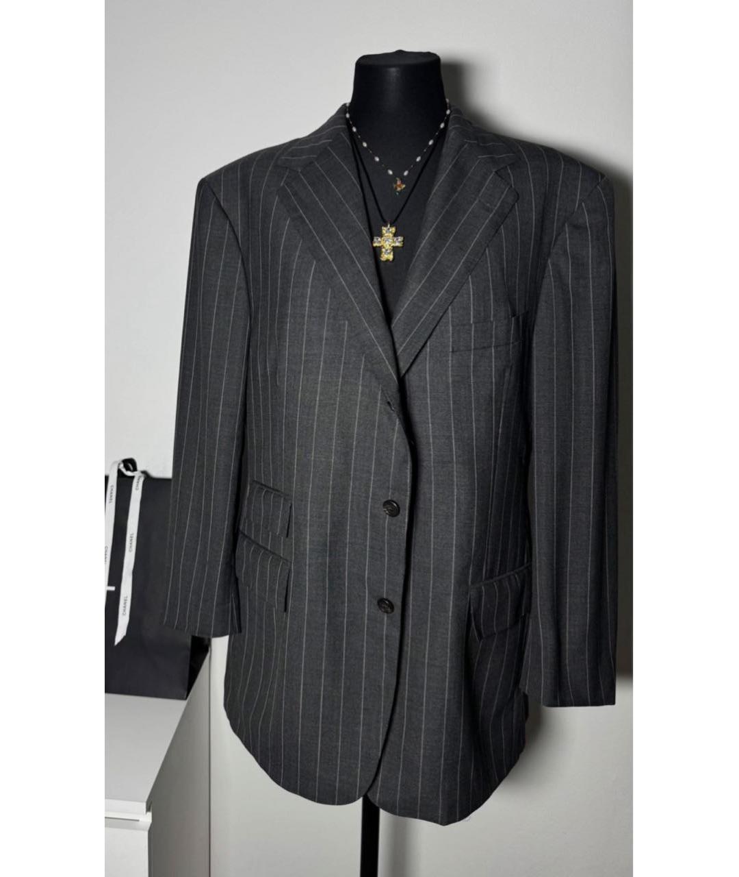 POLO RALPH LAUREN Серый жакет/пиджак, фото 6