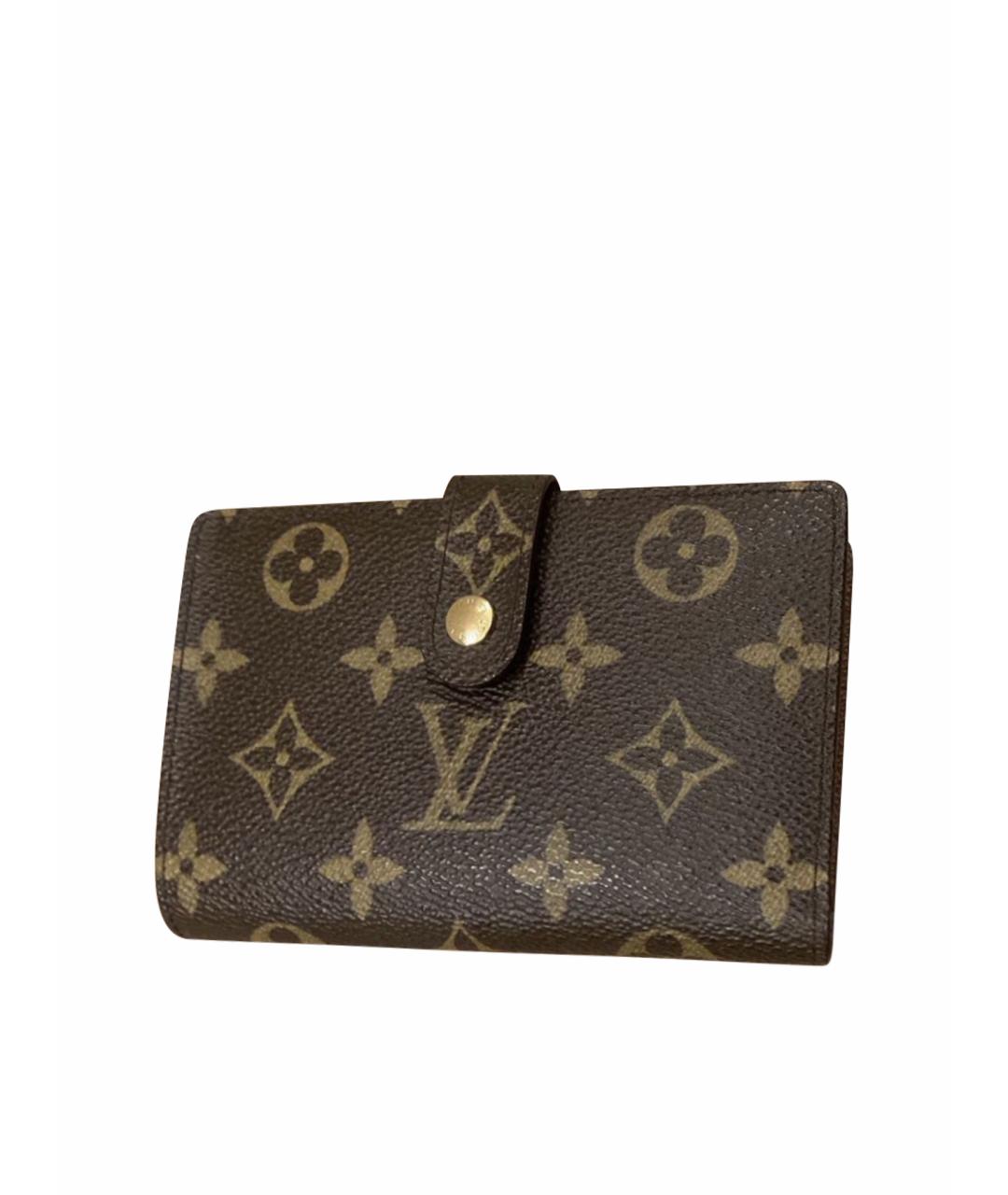 LOUIS VUITTON Коричневый кошелек, фото 1
