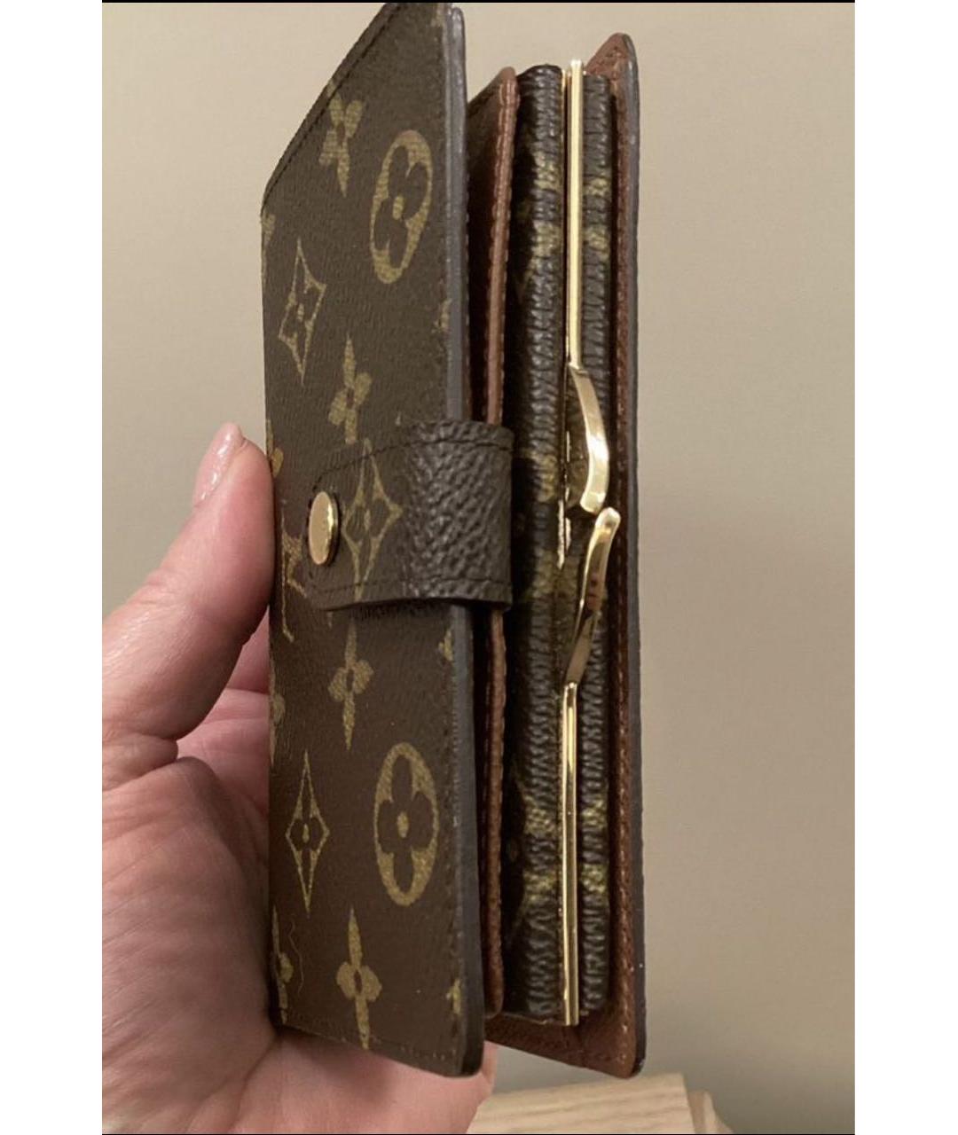 LOUIS VUITTON Коричневый кошелек, фото 2