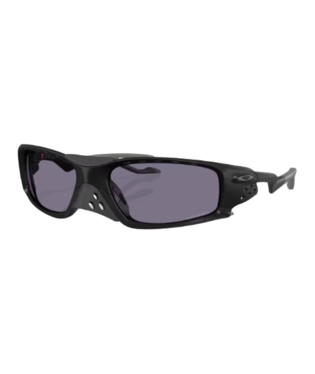 OAKLEY Черные пластиковые солнцезащитные очки, фото 1