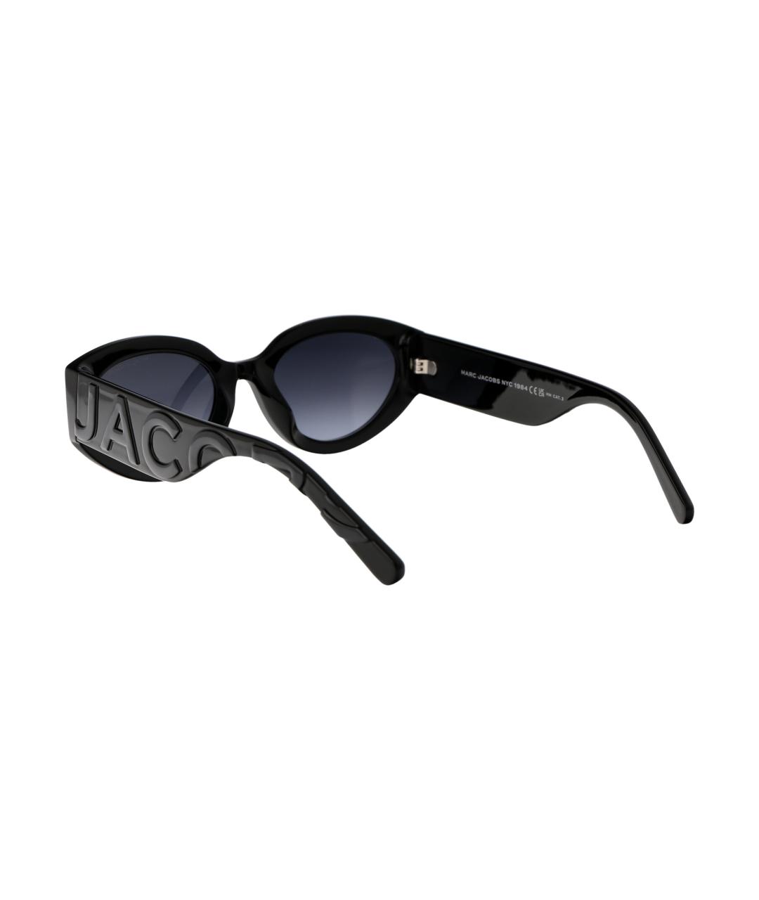 MARC JACOBS Черные пластиковые солнцезащитные очки, фото 4