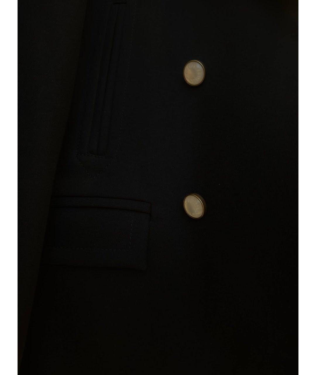 LOUIS VUITTON Темно-синий хлопковый тренч / плащ, фото 4