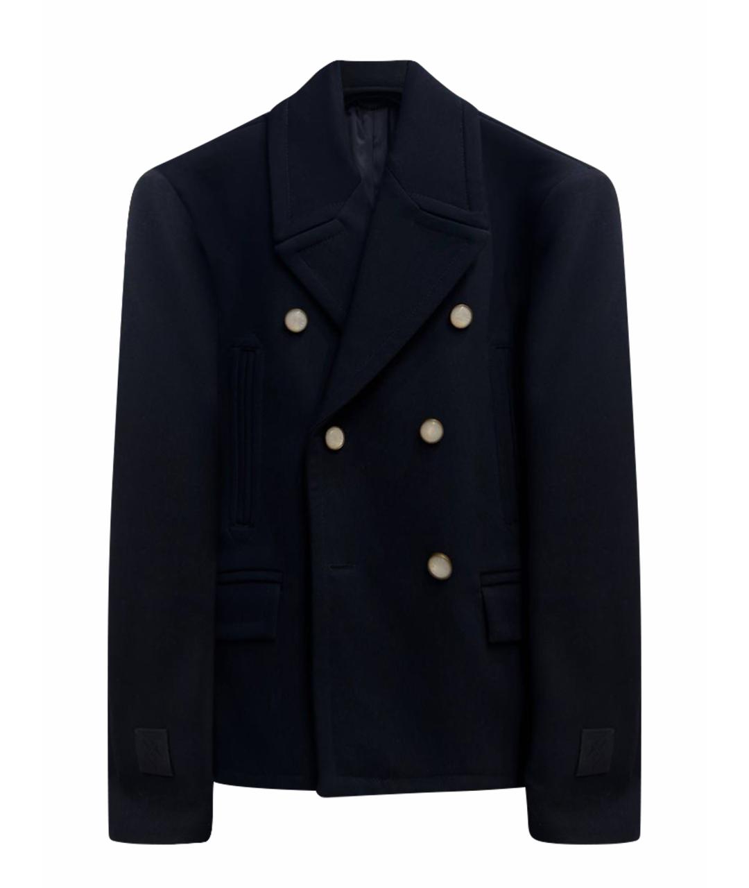 LOUIS VUITTON Темно-синий хлопковый тренч / плащ, фото 1