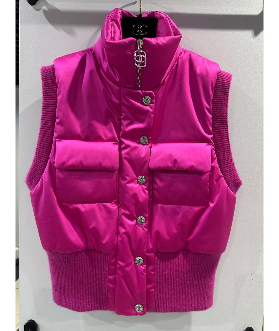 CHANEL Фуксия жилет, фото 9