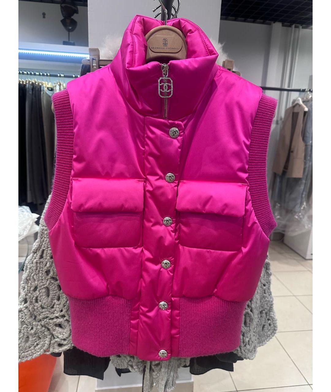 CHANEL Фуксия жилет, фото 8