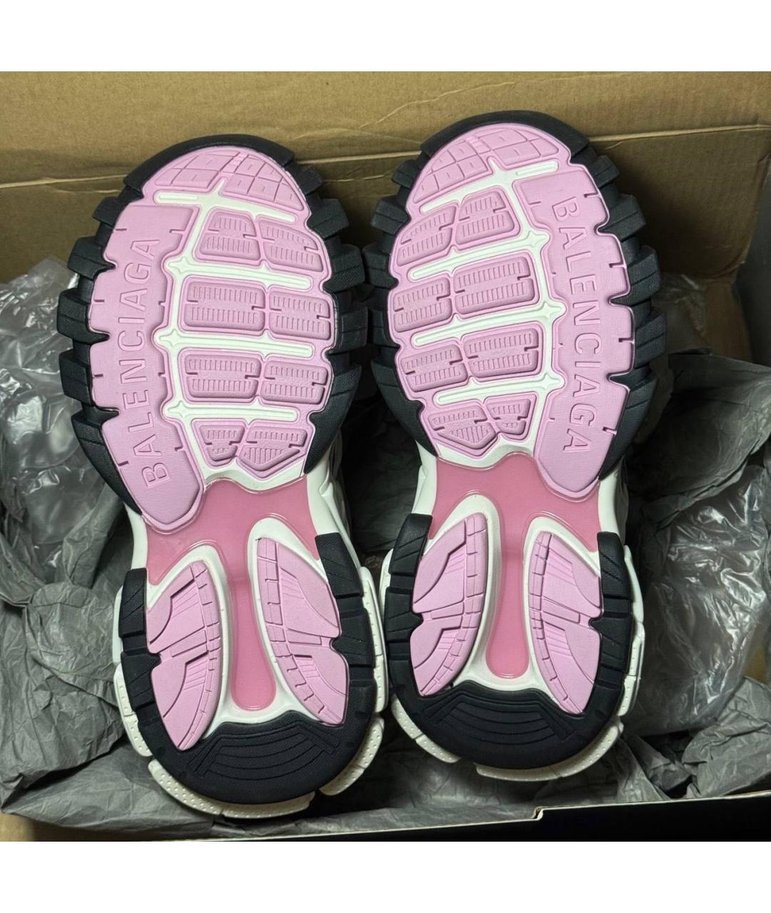 BALENCIAGA Белые текстильные кроссовки, фото 8