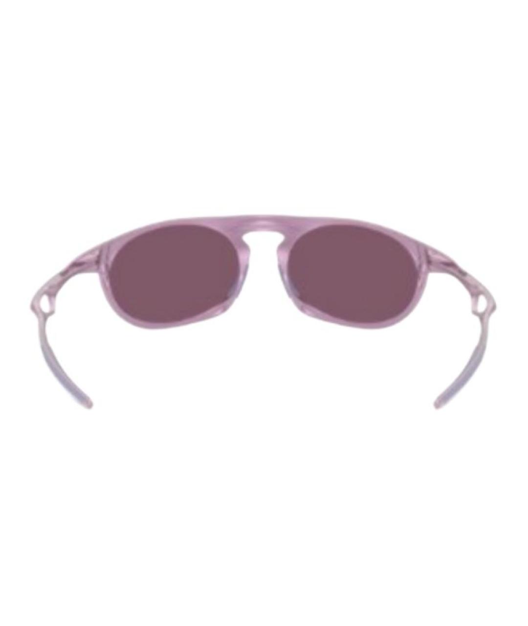 OAKLEY Фиолетовые металлические солнцезащитные очки, фото 3