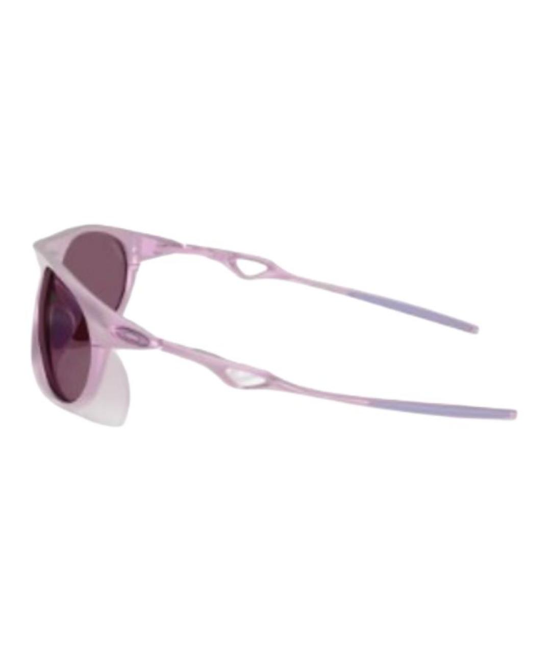 OAKLEY Фиолетовые металлические солнцезащитные очки, фото 2