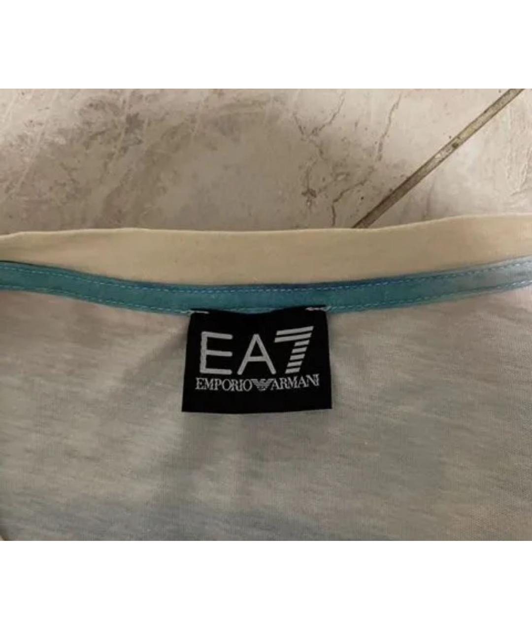 EA7 Мульти хлопковая футболка, фото 5