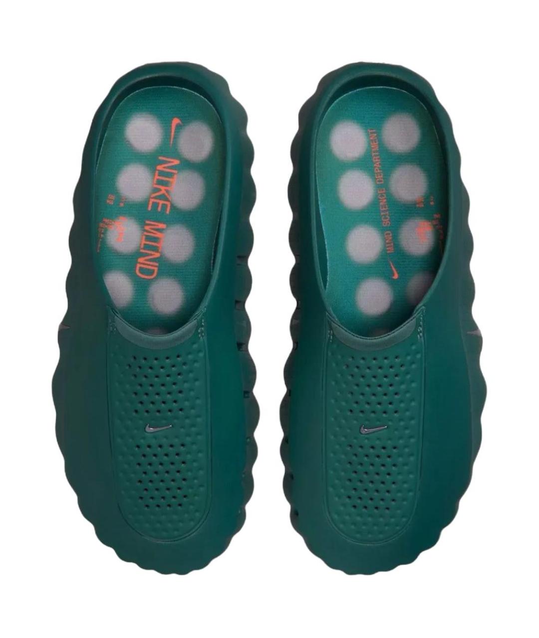 NIKE Зеленые мюли, фото 3