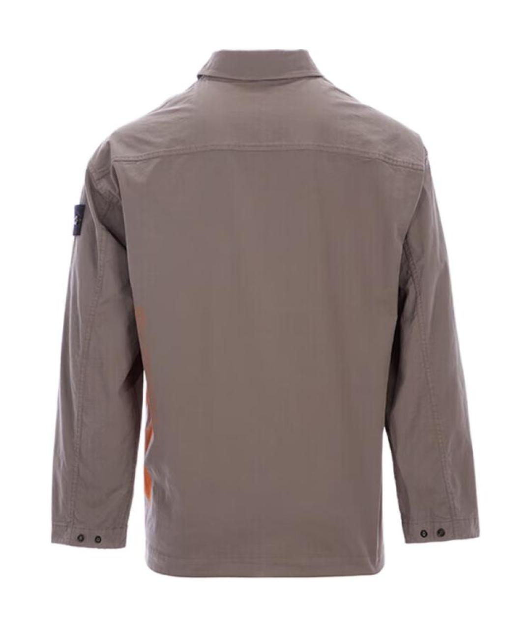 STONE ISLAND Коричневая куртка, фото 2