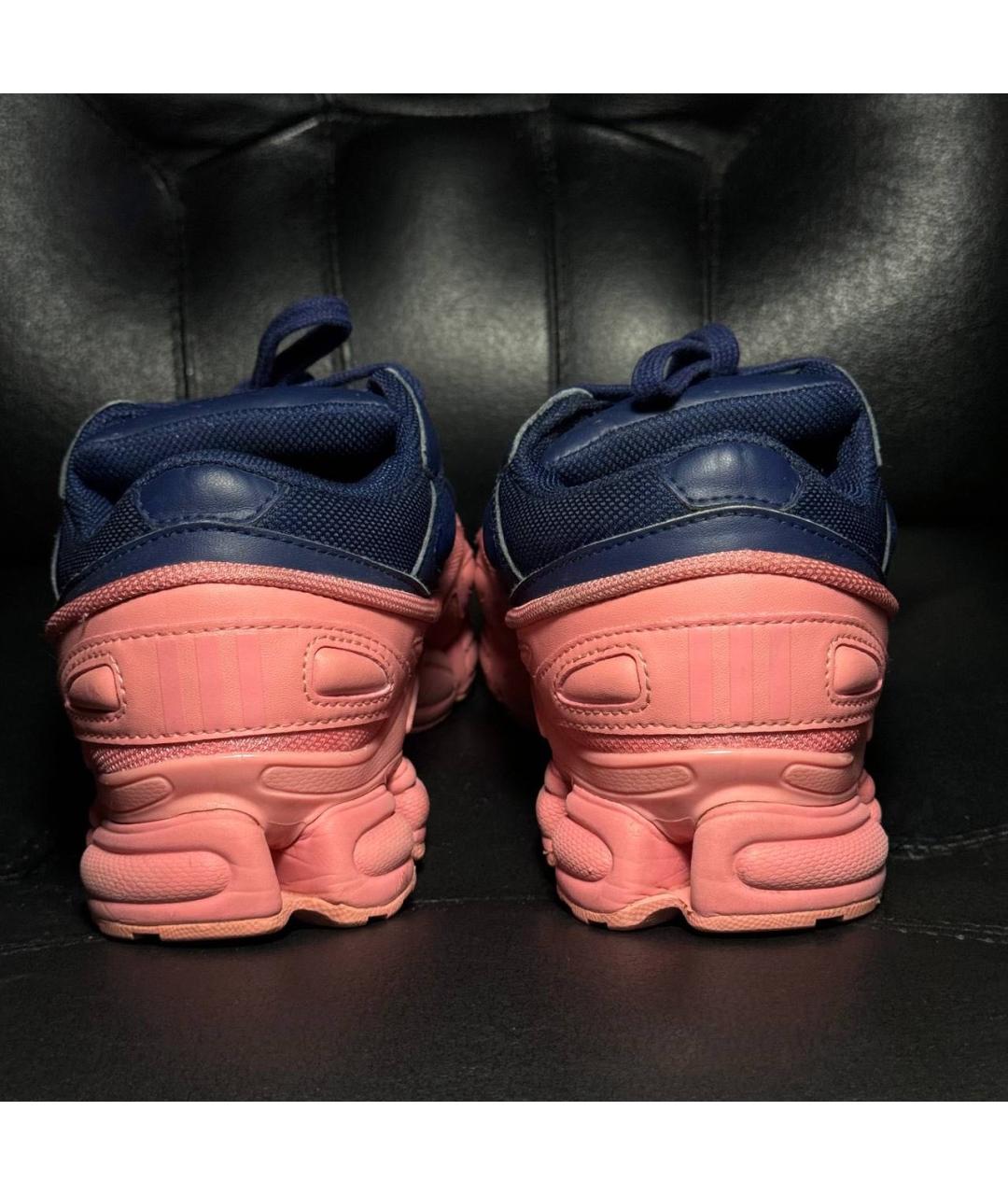 ADIDAS X RAF SIMONS Коралловые текстильные кроссовки, фото 2