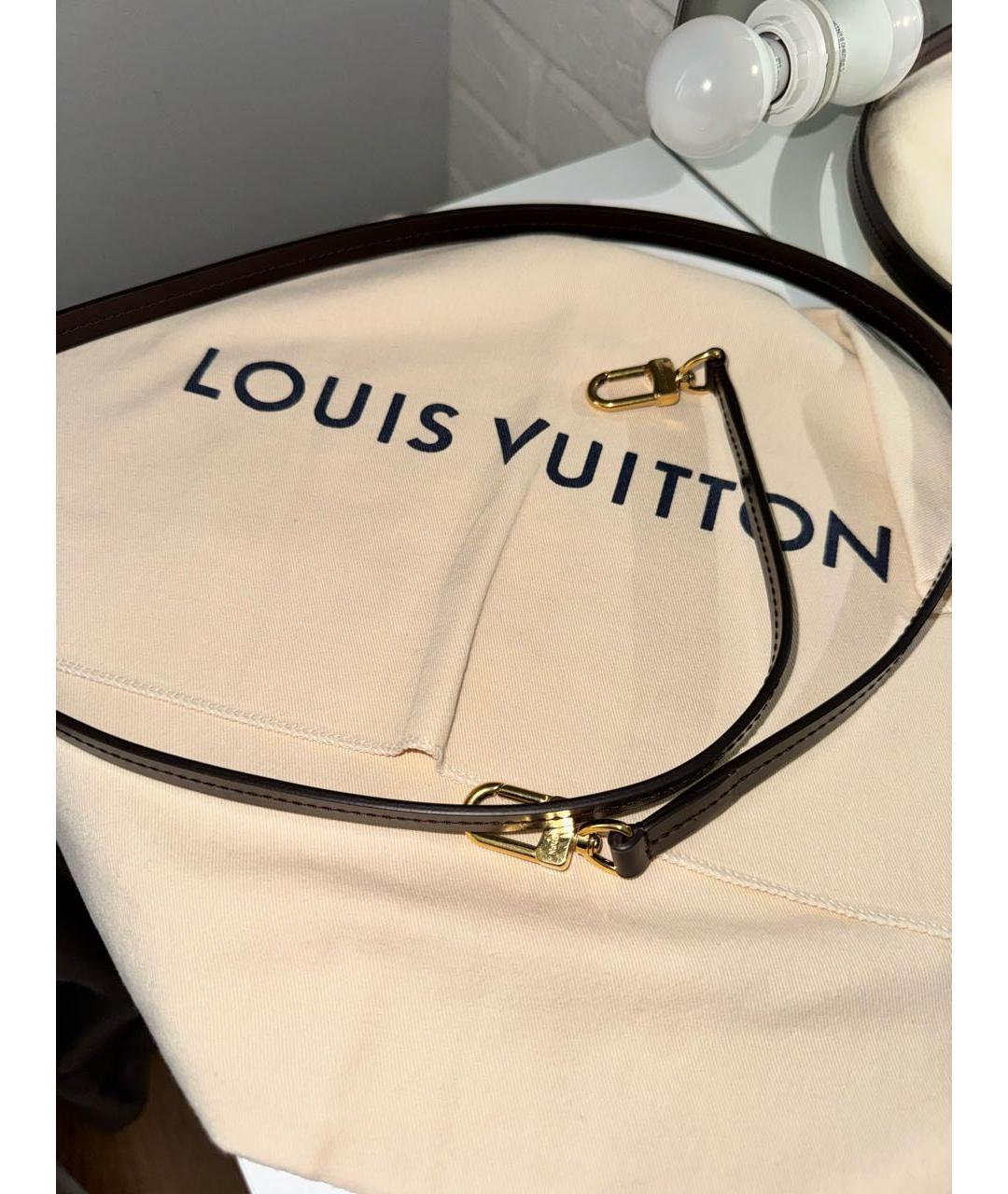 LOUIS VUITTON Коричневая сумка с короткими ручками, фото 6