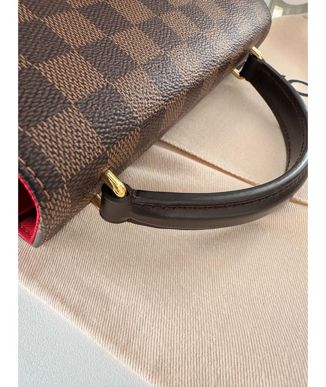 LOUIS VUITTON Коричневая сумка с короткими ручками, фото 8