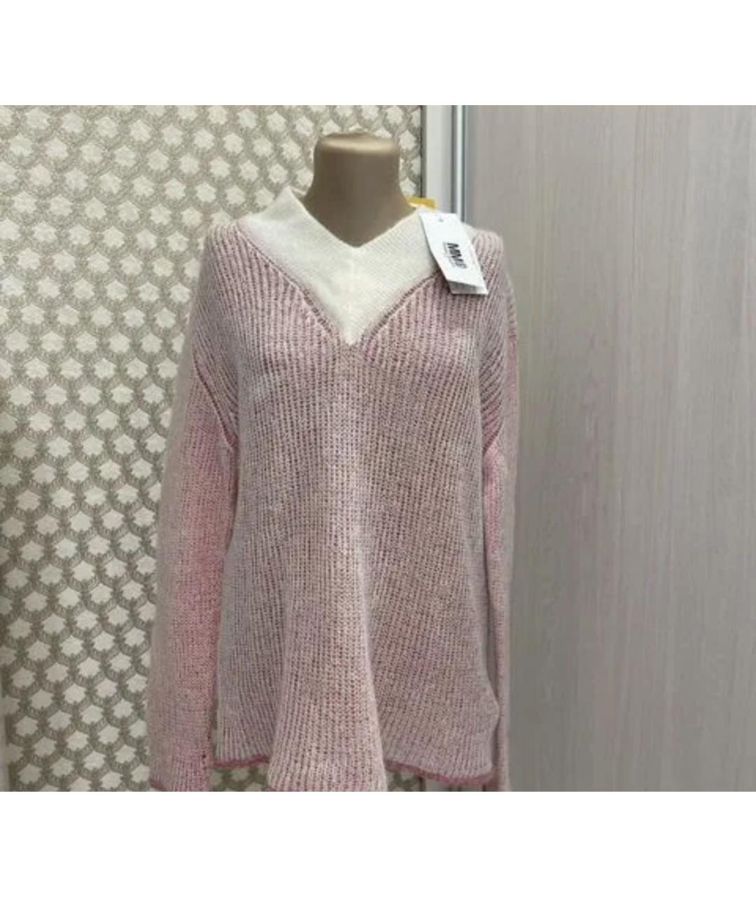 MM6 MAISON MARGIELA Розовый джемпер / свитер, фото 8