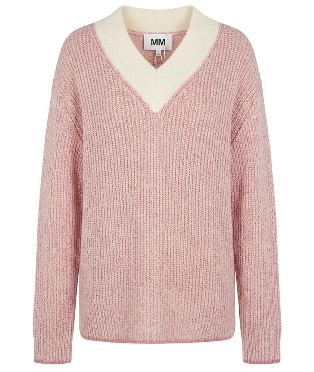 MM6 MAISON MARGIELA Розовый джемпер / свитер, фото 1