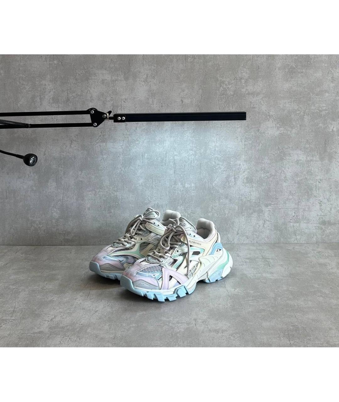 BALENCIAGA Мульти кожаные кроссовки, фото 2