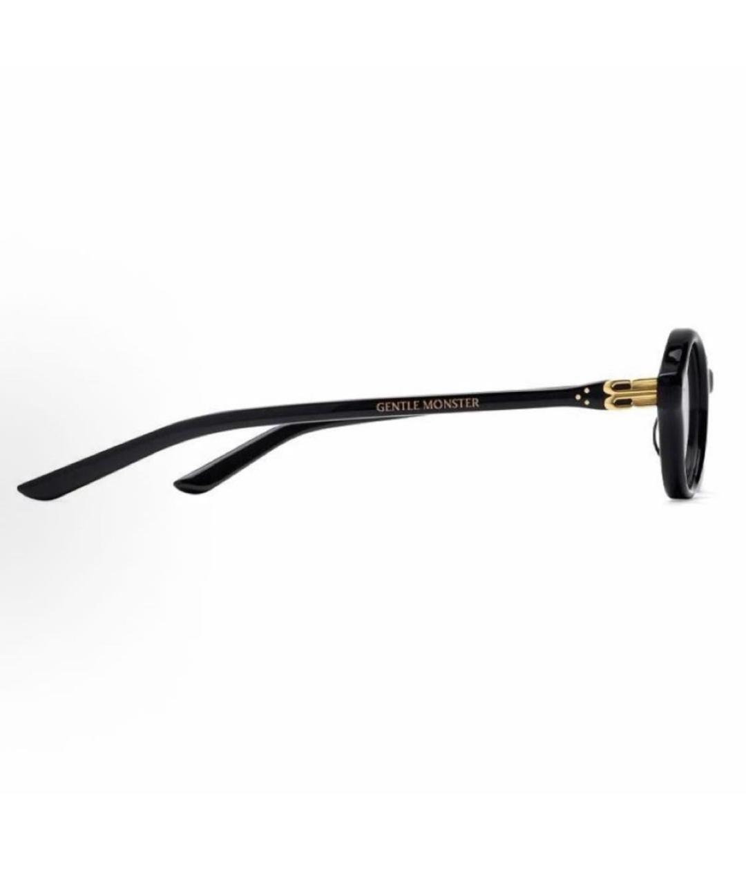 GENTLE MONSTER Черные пластиковые солнцезащитные очки, фото 3