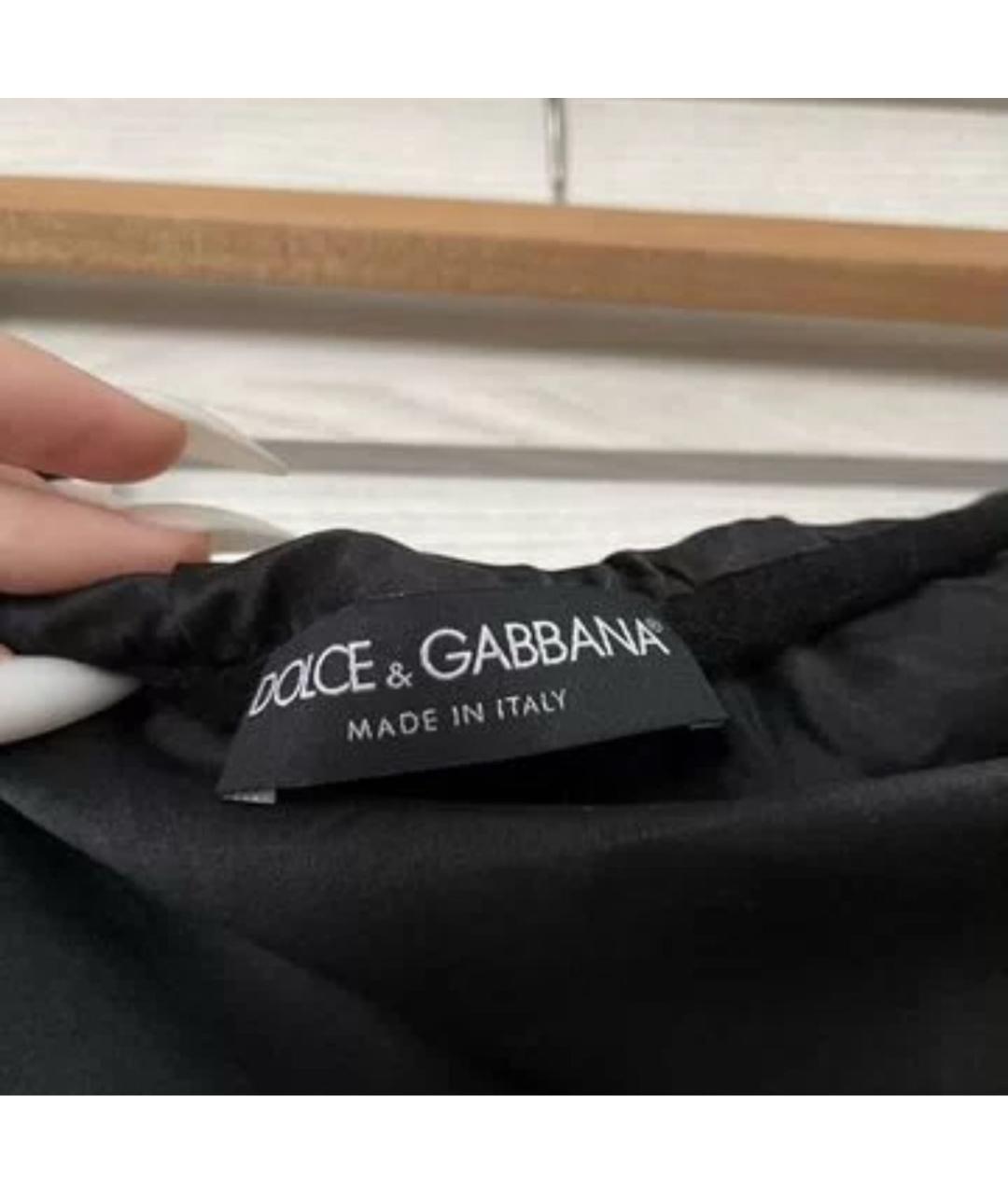 DOLCE&GABBANA Черный шерстяной джемпер / свитер, фото 3