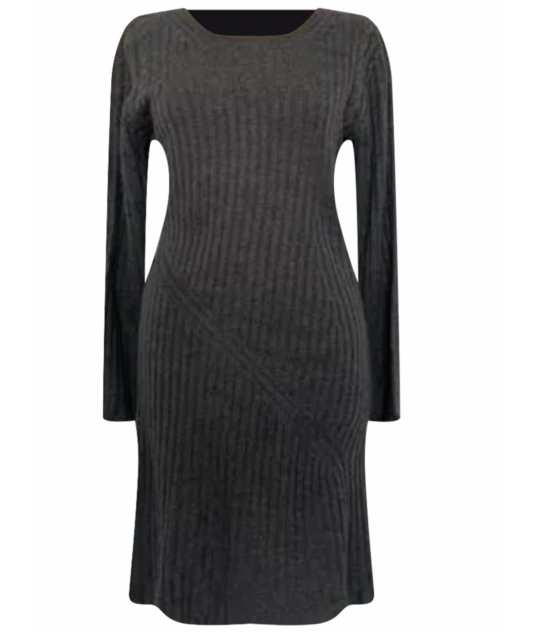 ESCADA Серое хлопковое повседневное платье, фото 1