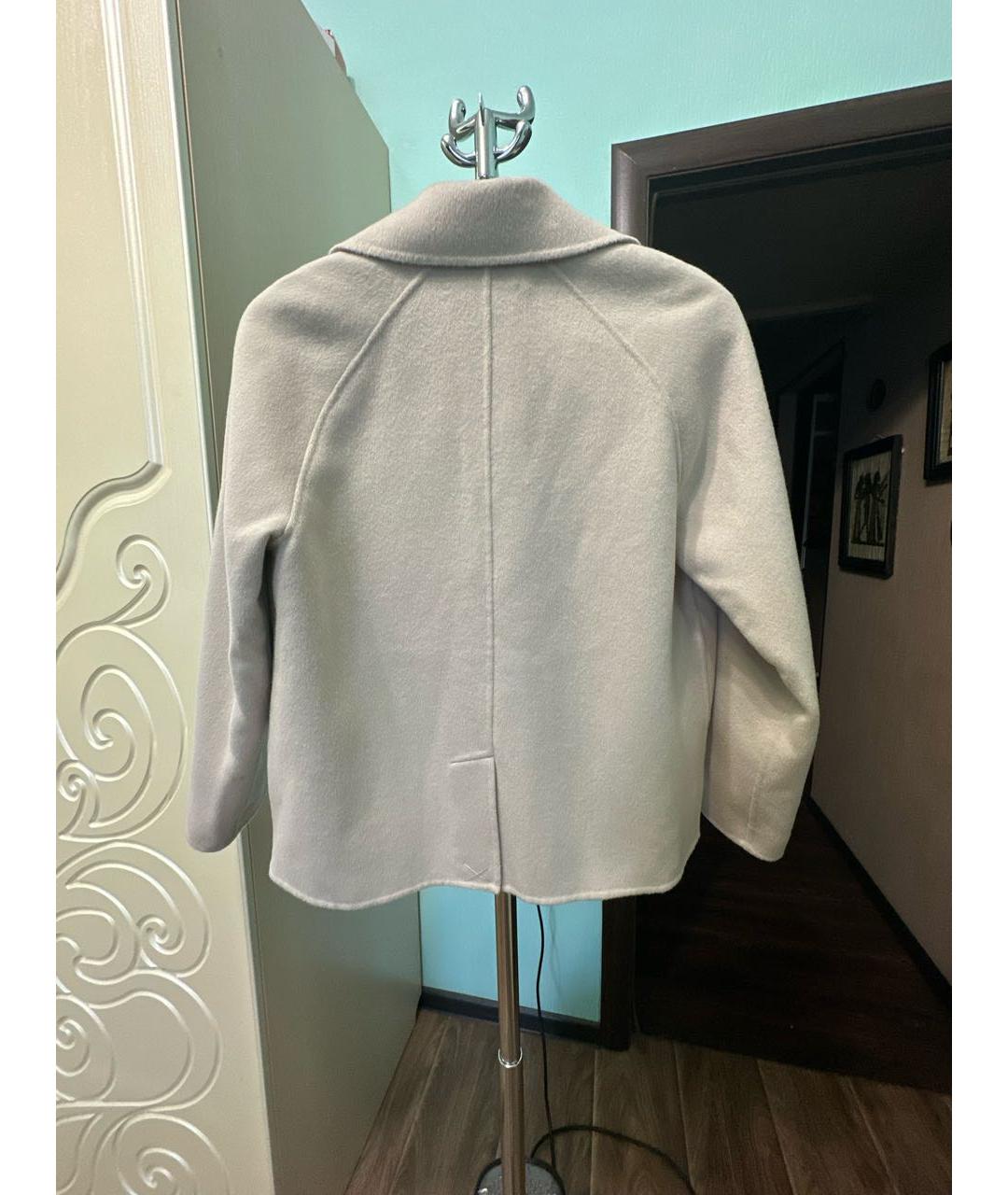 'S MAX MARA Бежевое шерстяное пальто, фото 3