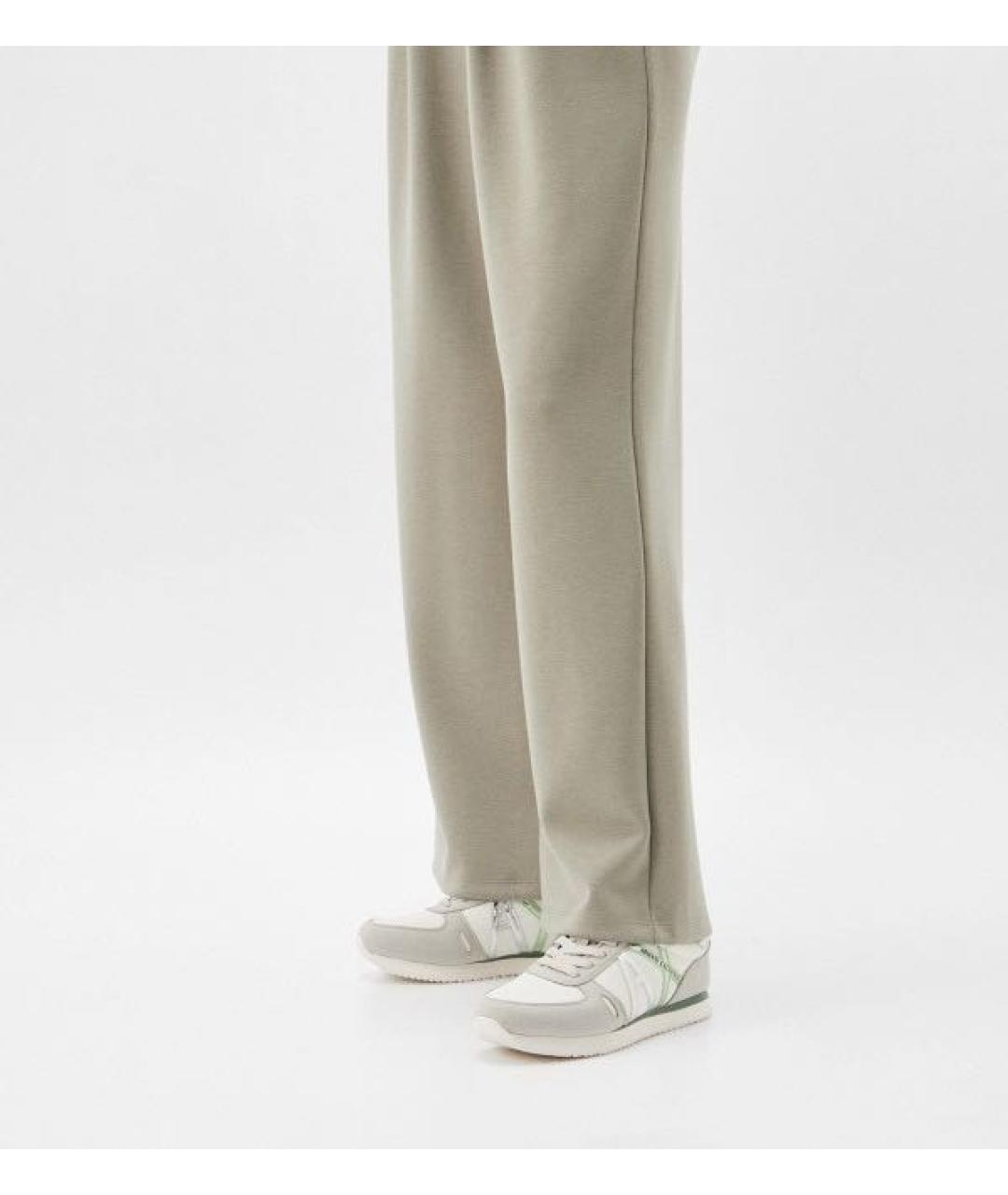 ARMANI EXCHANGE Серые текстильные кроссовки, фото 2