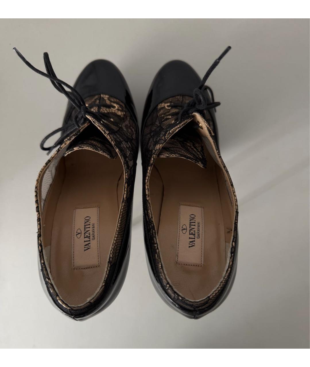 VALENTINO Черные ботильоны из лакированной кожи, фото 3