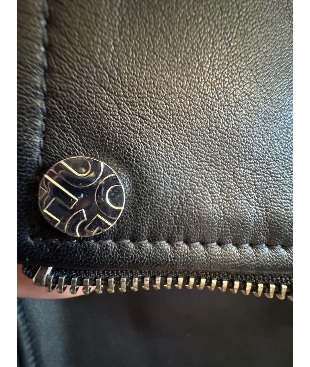 HUGO Черная кожаная куртка, фото 5