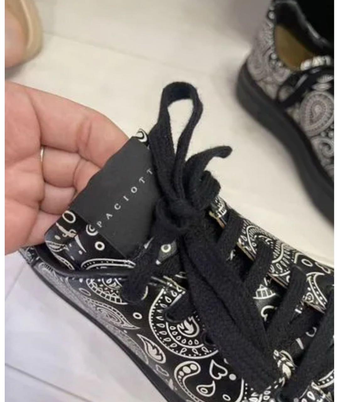 CESARE PACIOTTI Мульти кожаные кеды, фото 4