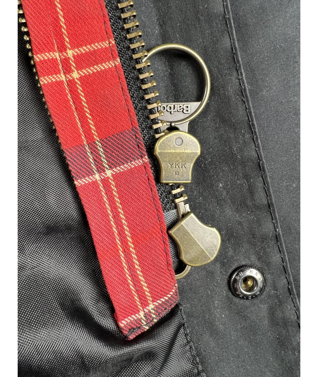 BARBOUR Черная куртка, фото 4