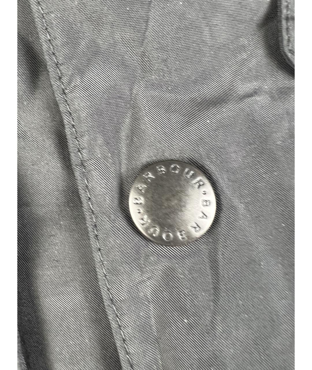 BARBOUR Черная куртка, фото 2