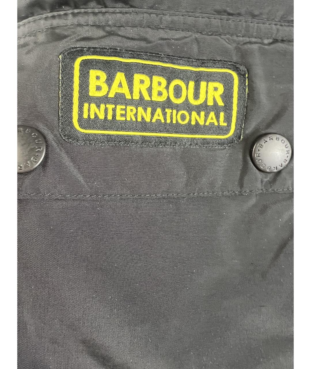 BARBOUR Черная куртка, фото 2