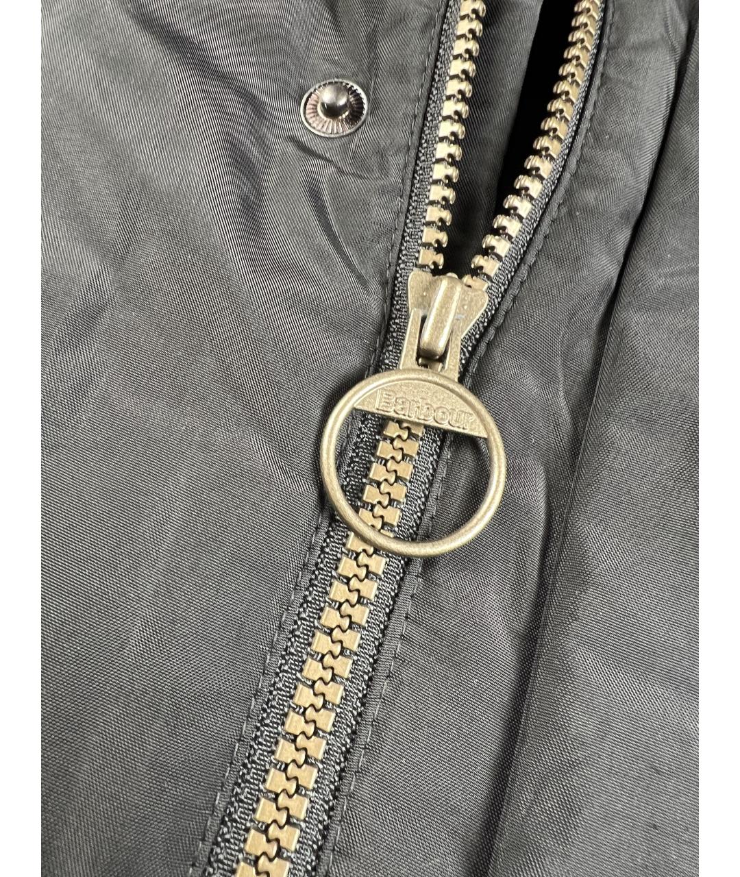 BARBOUR Черная куртка, фото 4