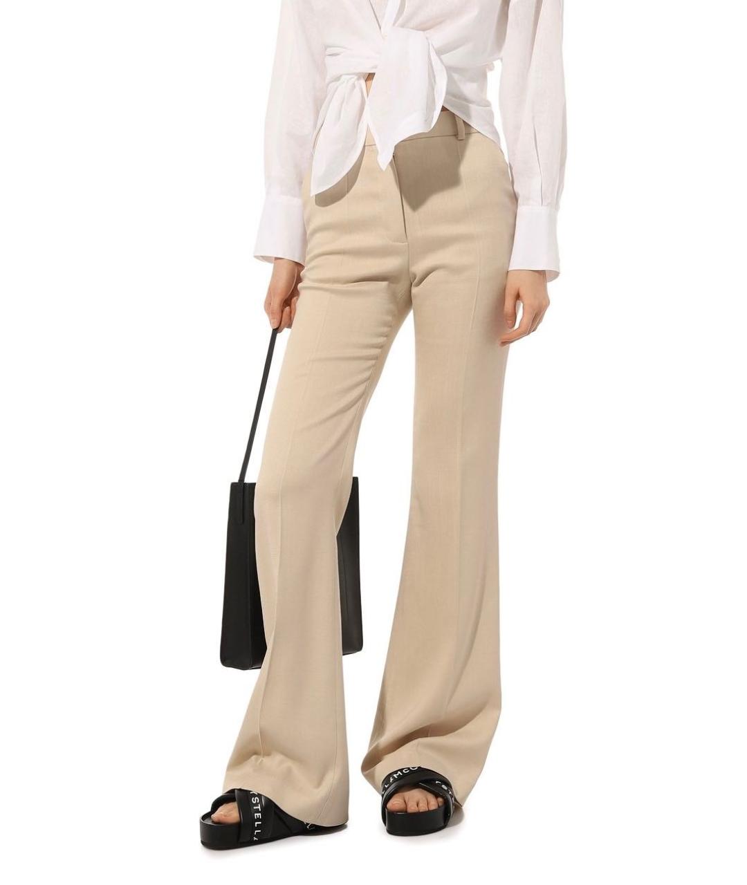 STELLA MCCARTNEY Черные кожаные шлепанцы, фото 6