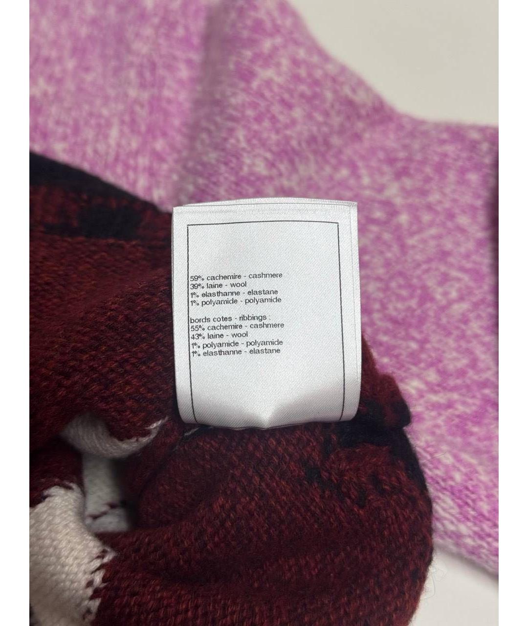 CHANEL Розовый шерстяной джемпер / свитер, фото 5